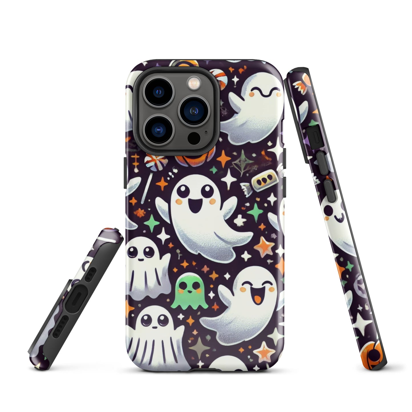 iPhone HALLOWEEN ghosts hard case