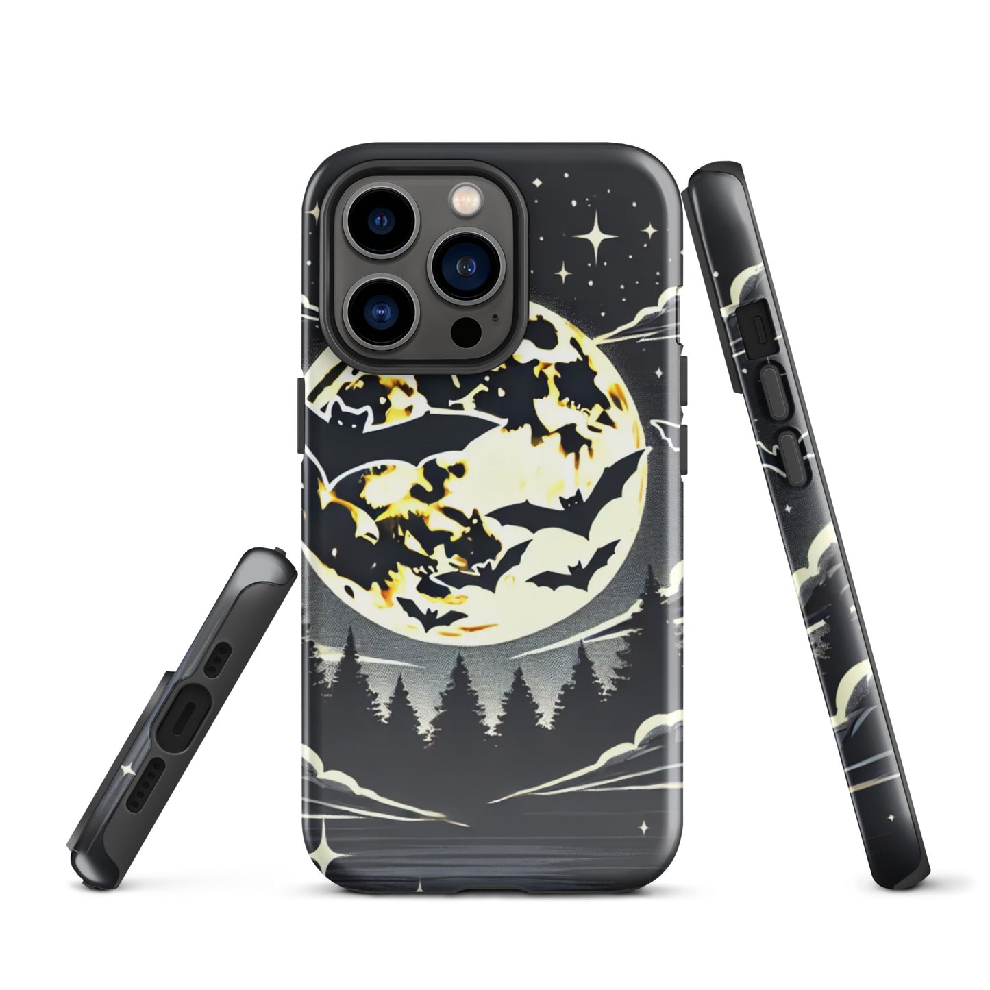 iPhone HALLOWEEN bats hard case