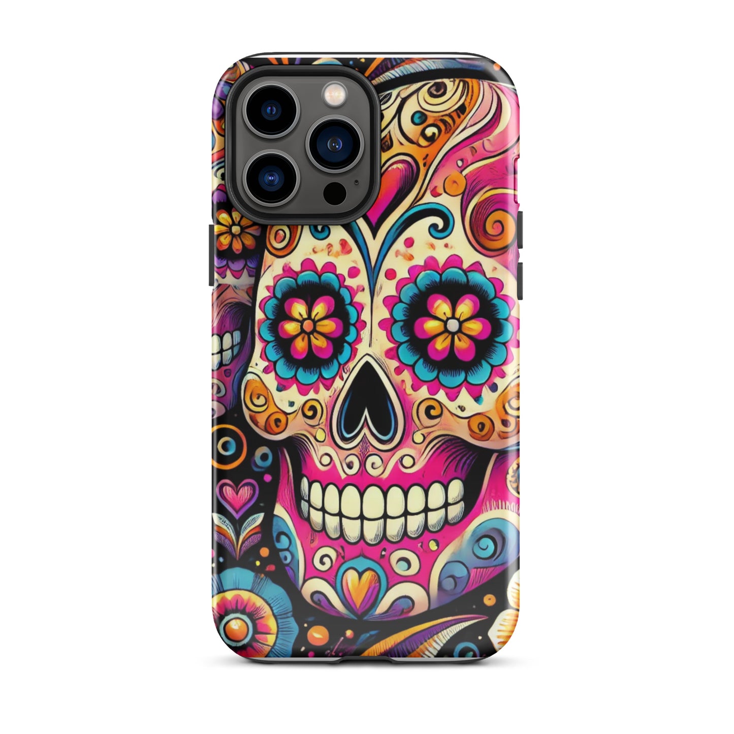 HALLOWEEN DAY OF THE DEAD iPhone Hard Case