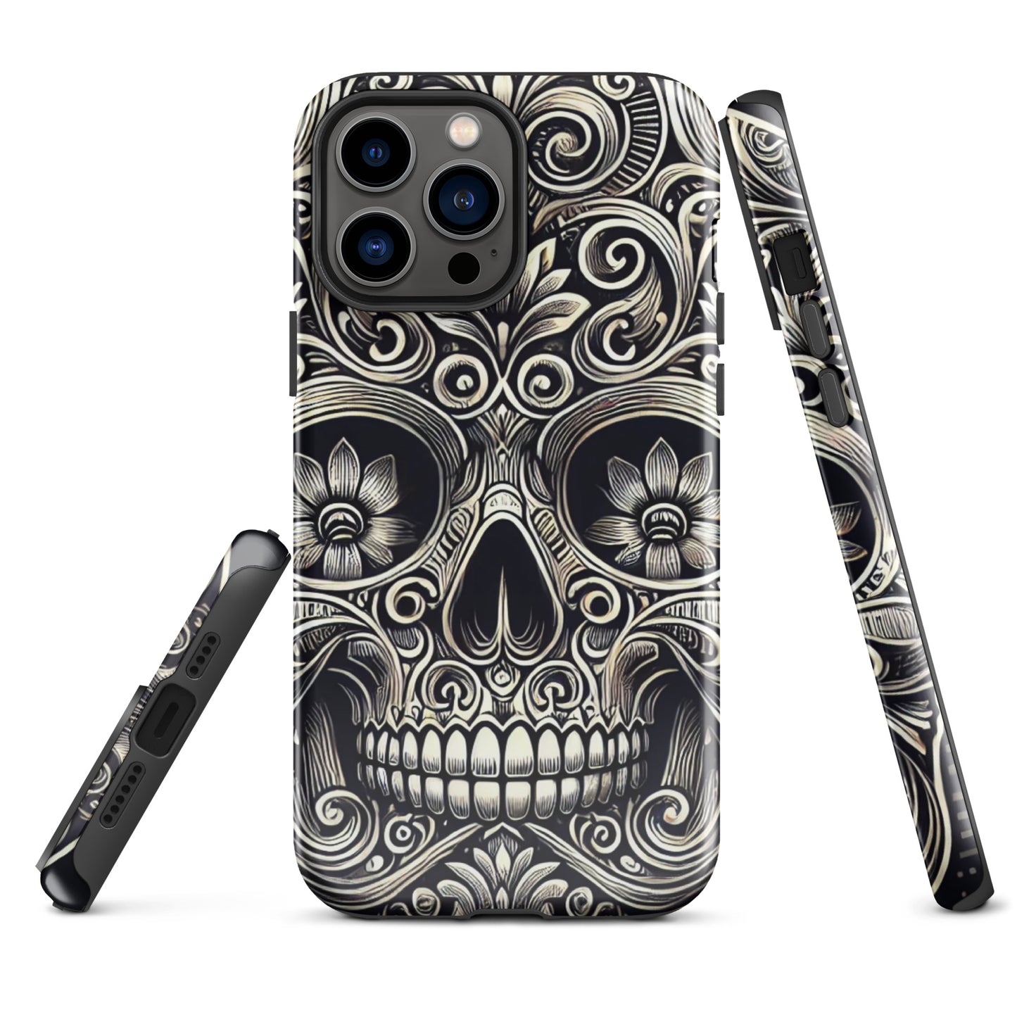 HALLOWEEN skull iPhone hard case