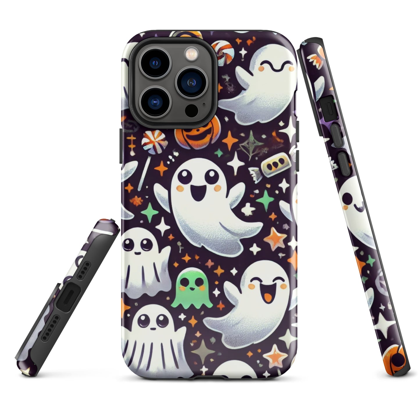 iPhone HALLOWEEN ghosts hard case