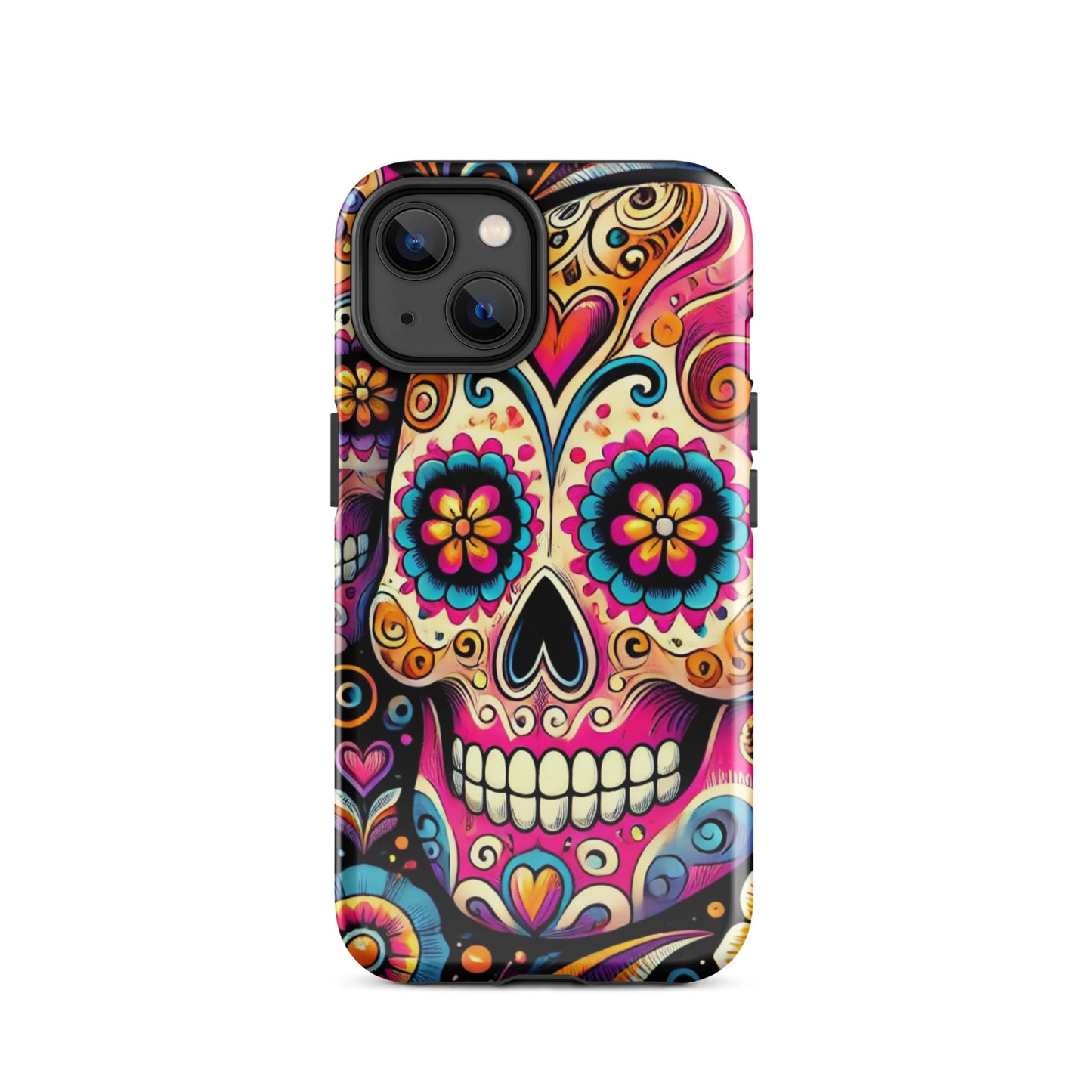 HALLOWEEN DAY OF THE DEAD iPhone Hard Case