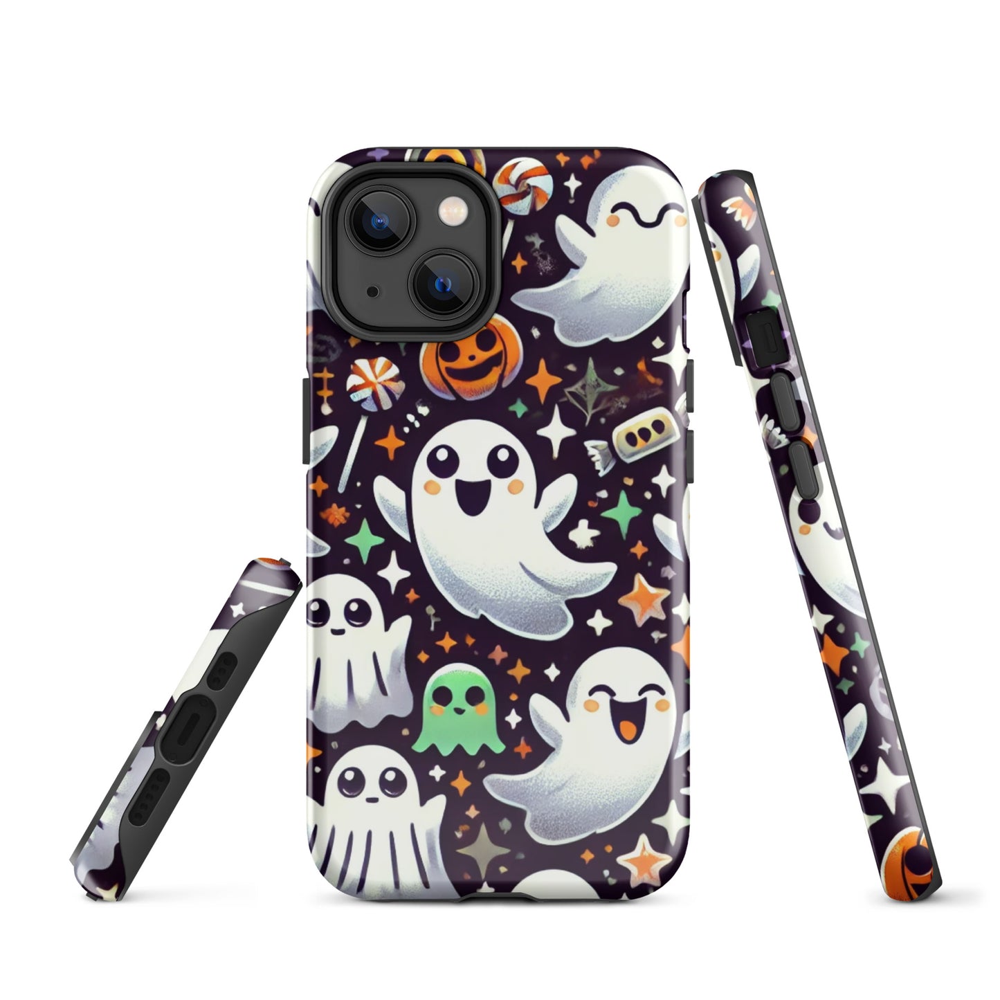 iPhone HALLOWEEN ghosts hard case