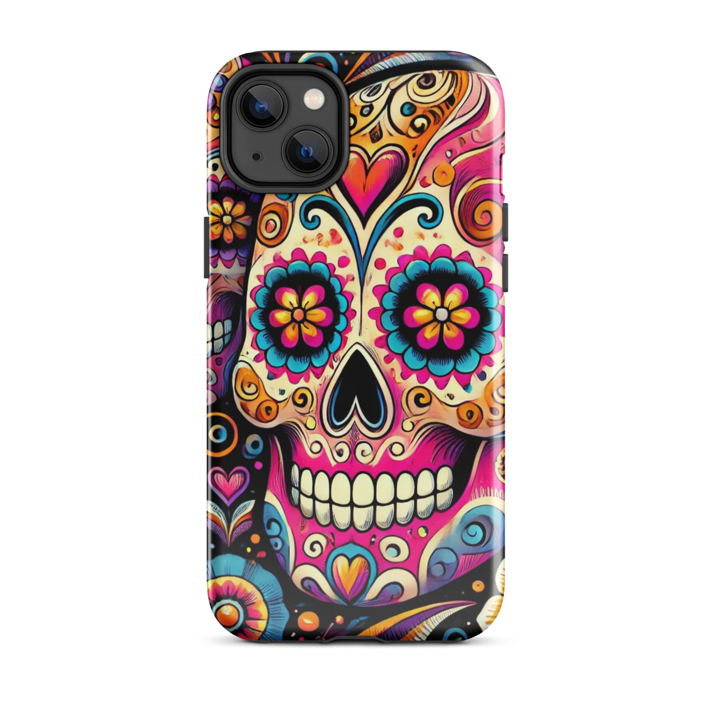 HALLOWEEN DAY OF THE DEAD iPhone Hard Case