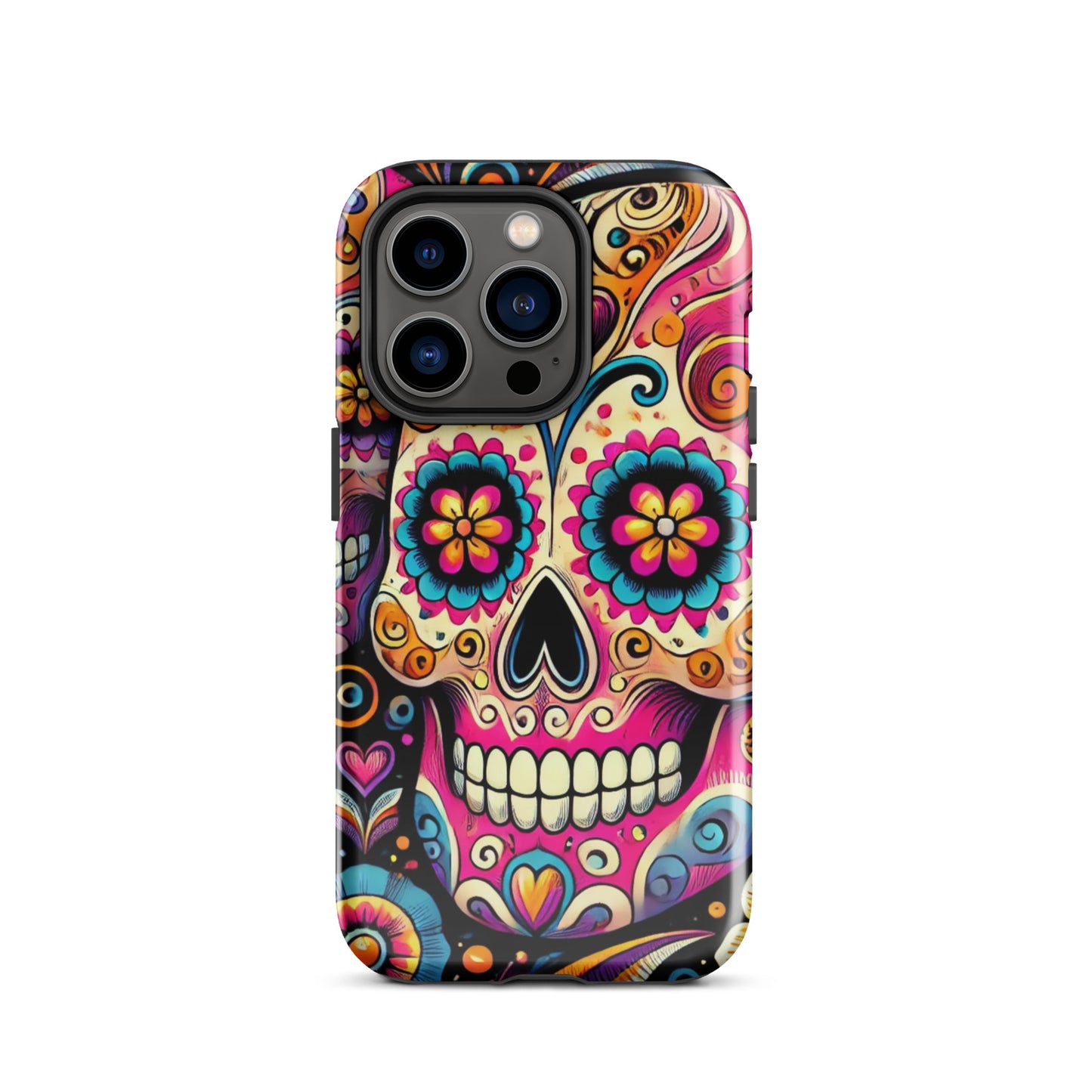 HALLOWEEN DAY OF THE DEAD iPhone Hard Case