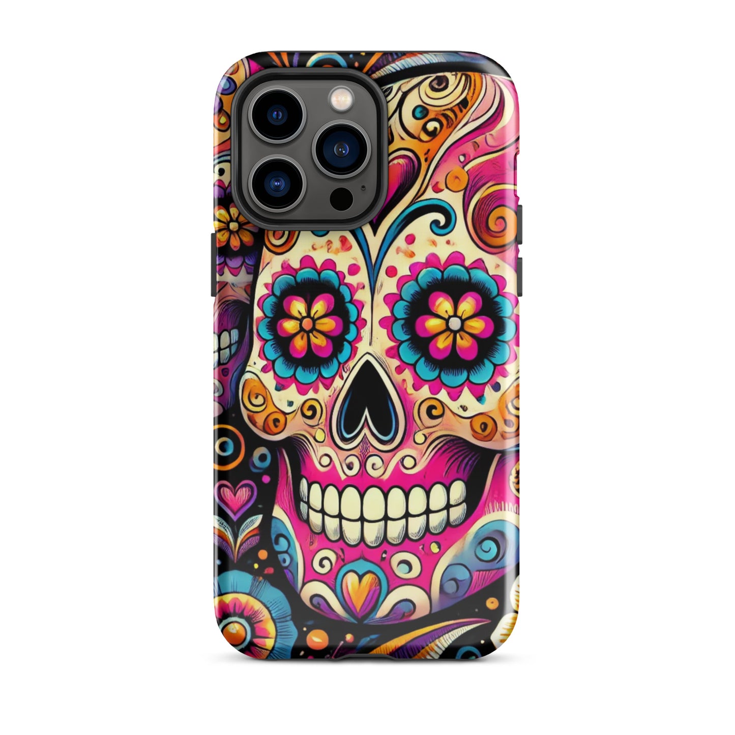 HALLOWEEN DAY OF THE DEAD iPhone Hard Case