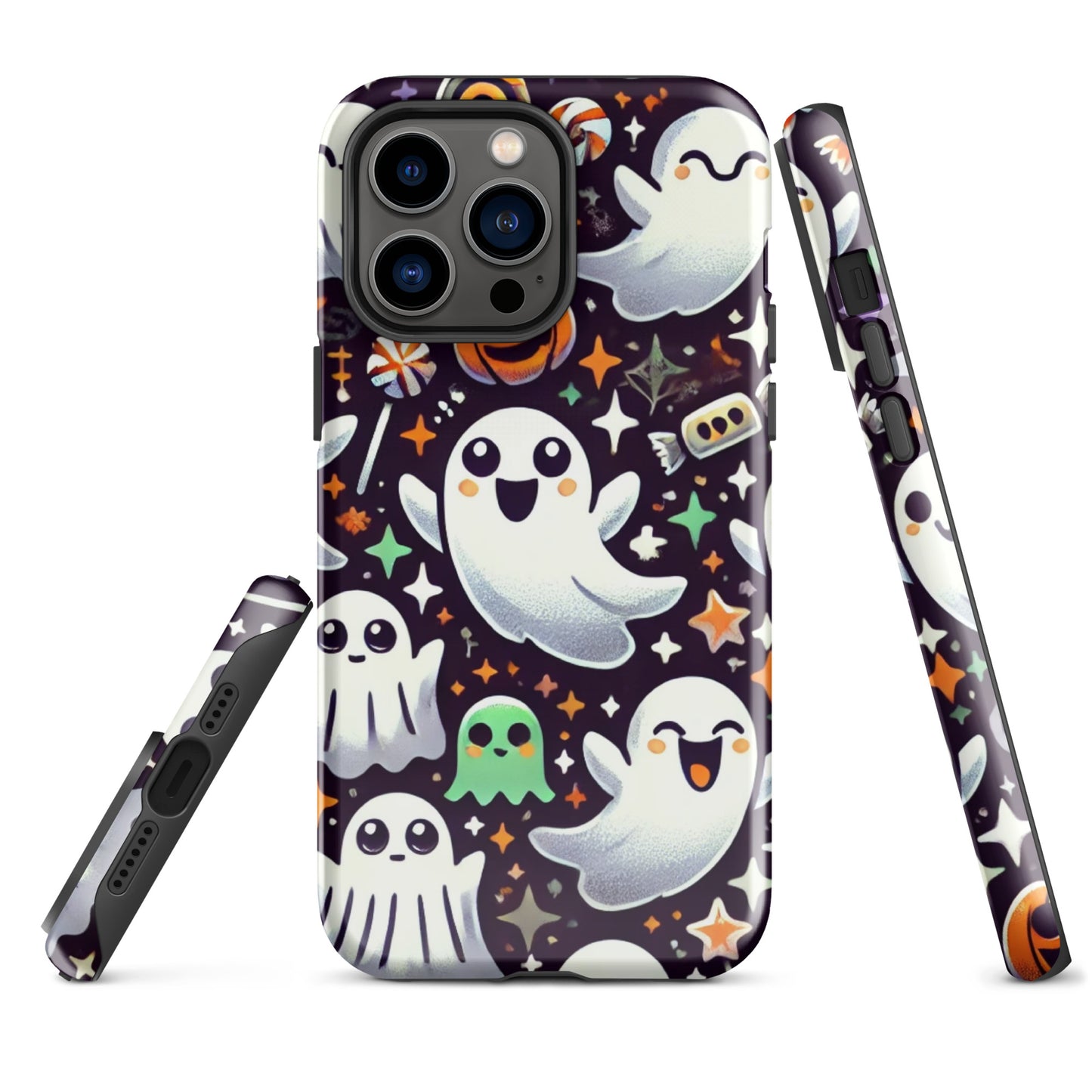 iPhone HALLOWEEN ghosts hard case