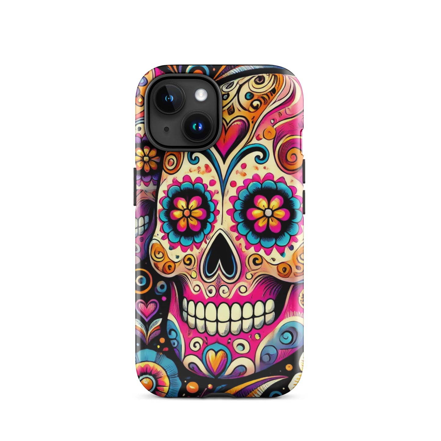 HALLOWEEN DAY OF THE DEAD iPhone Hard Case