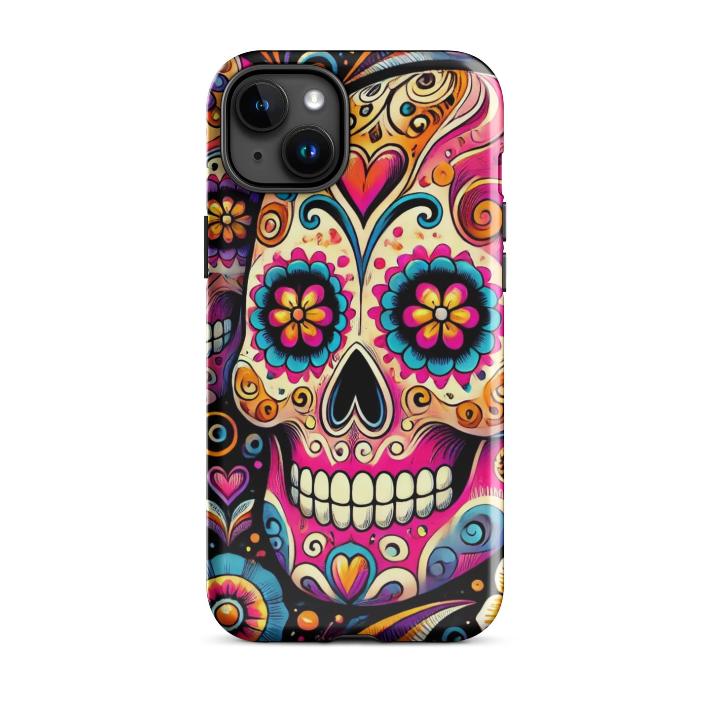 HALLOWEEN DAY OF THE DEAD iPhone Hard Case