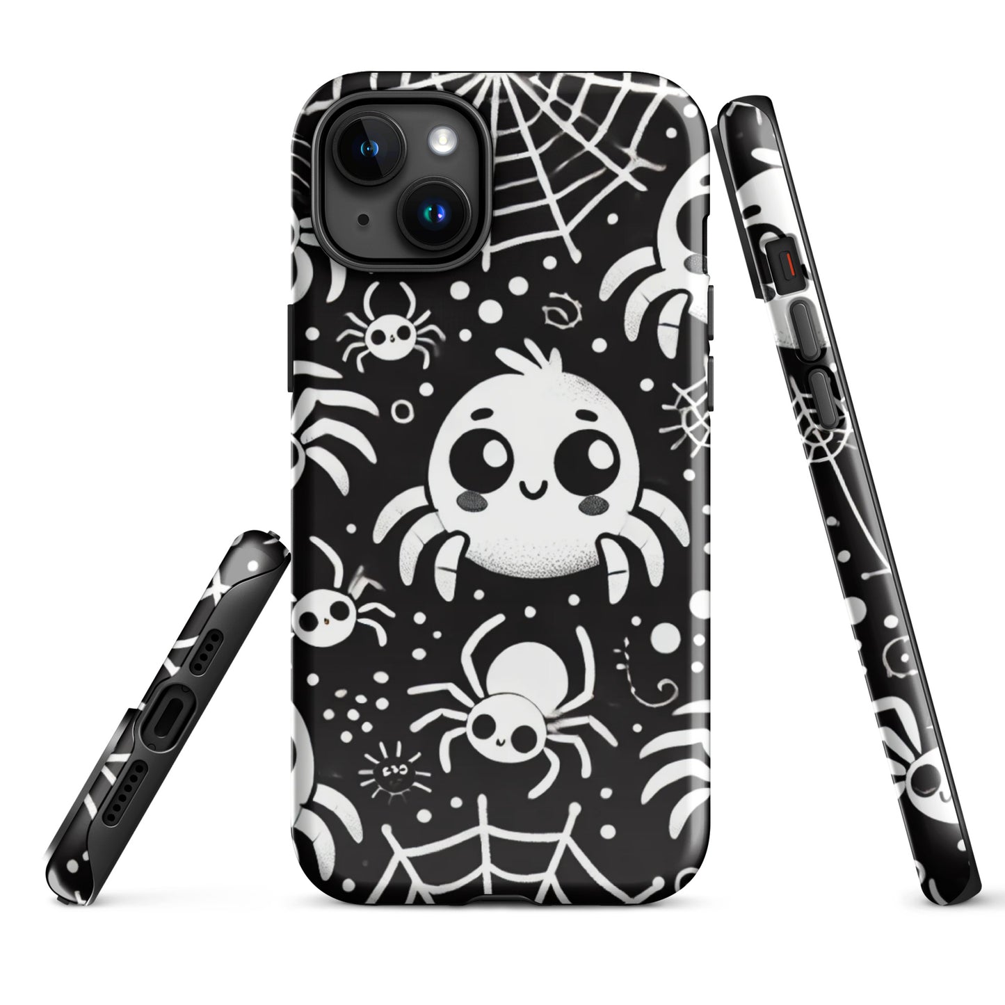 iPhone HALLOWEEN spiders hard case