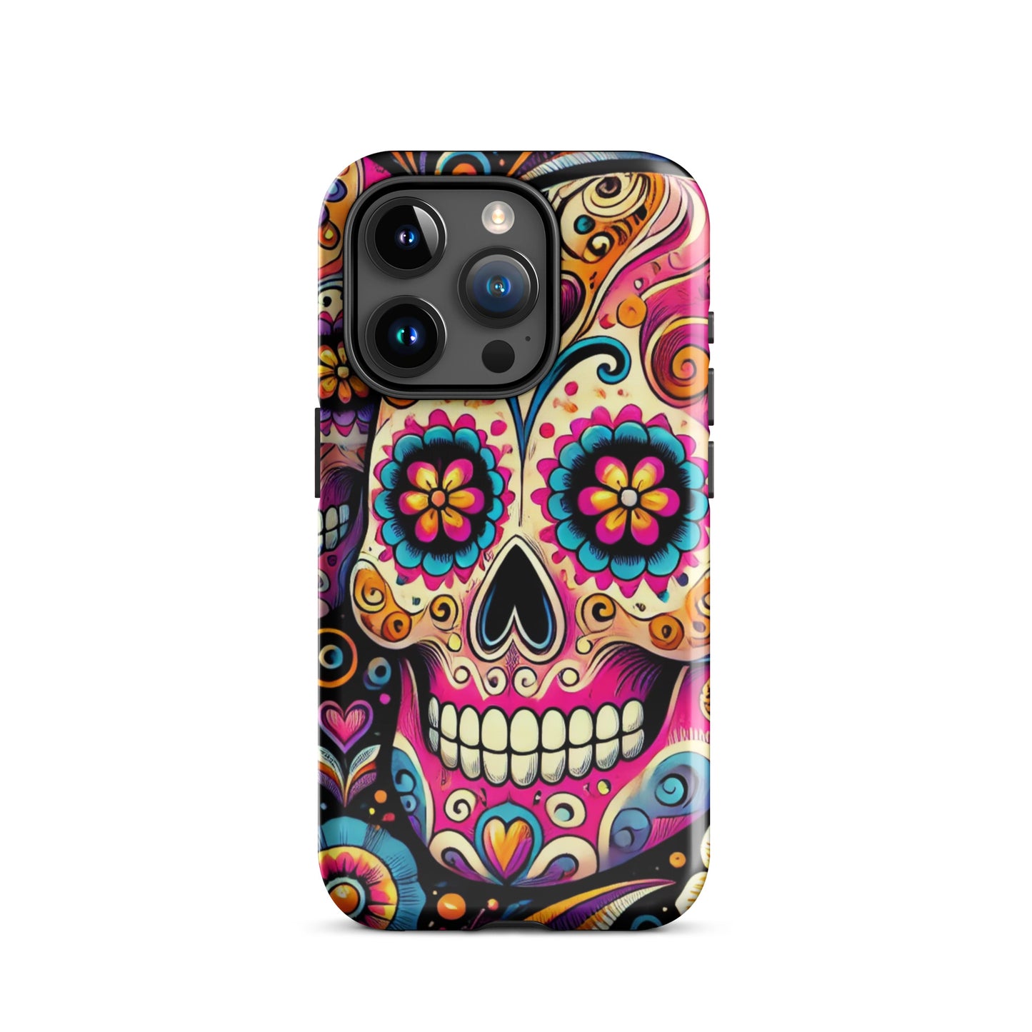 HALLOWEEN DAY OF THE DEAD iPhone Hard Case