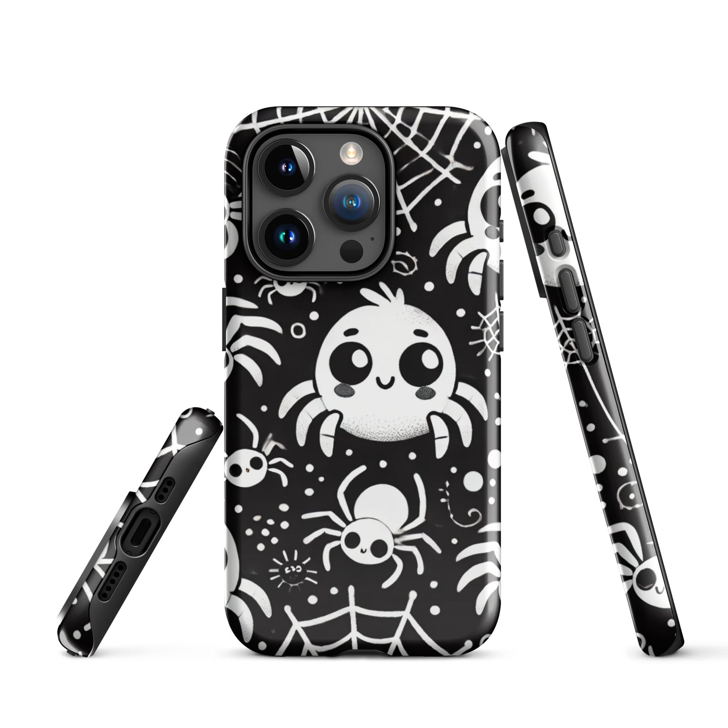 iPhone HALLOWEEN spiders hard case