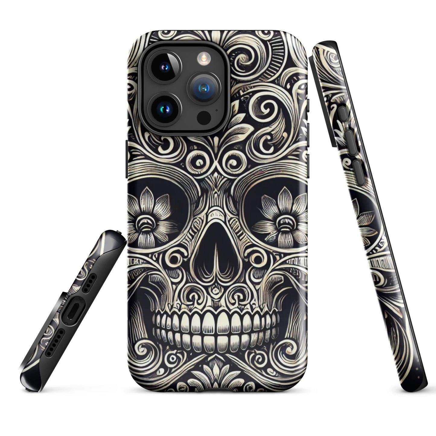 HALLOWEEN skull iPhone hard case