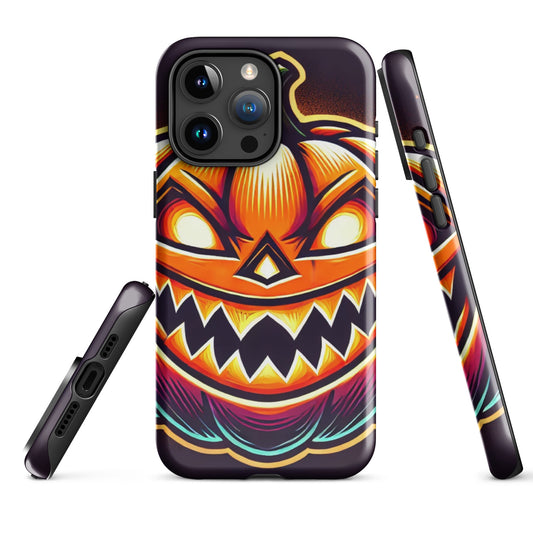 Funda dura iPhone HALLOWEEN calabaza terrorífica