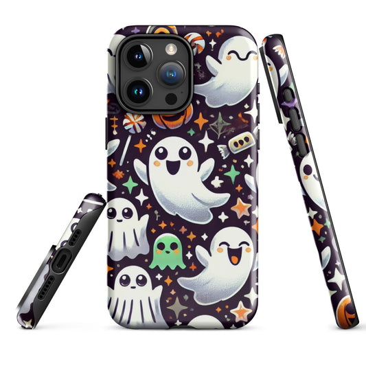 Funda dura iPhone HALLOWEEN fantasmas