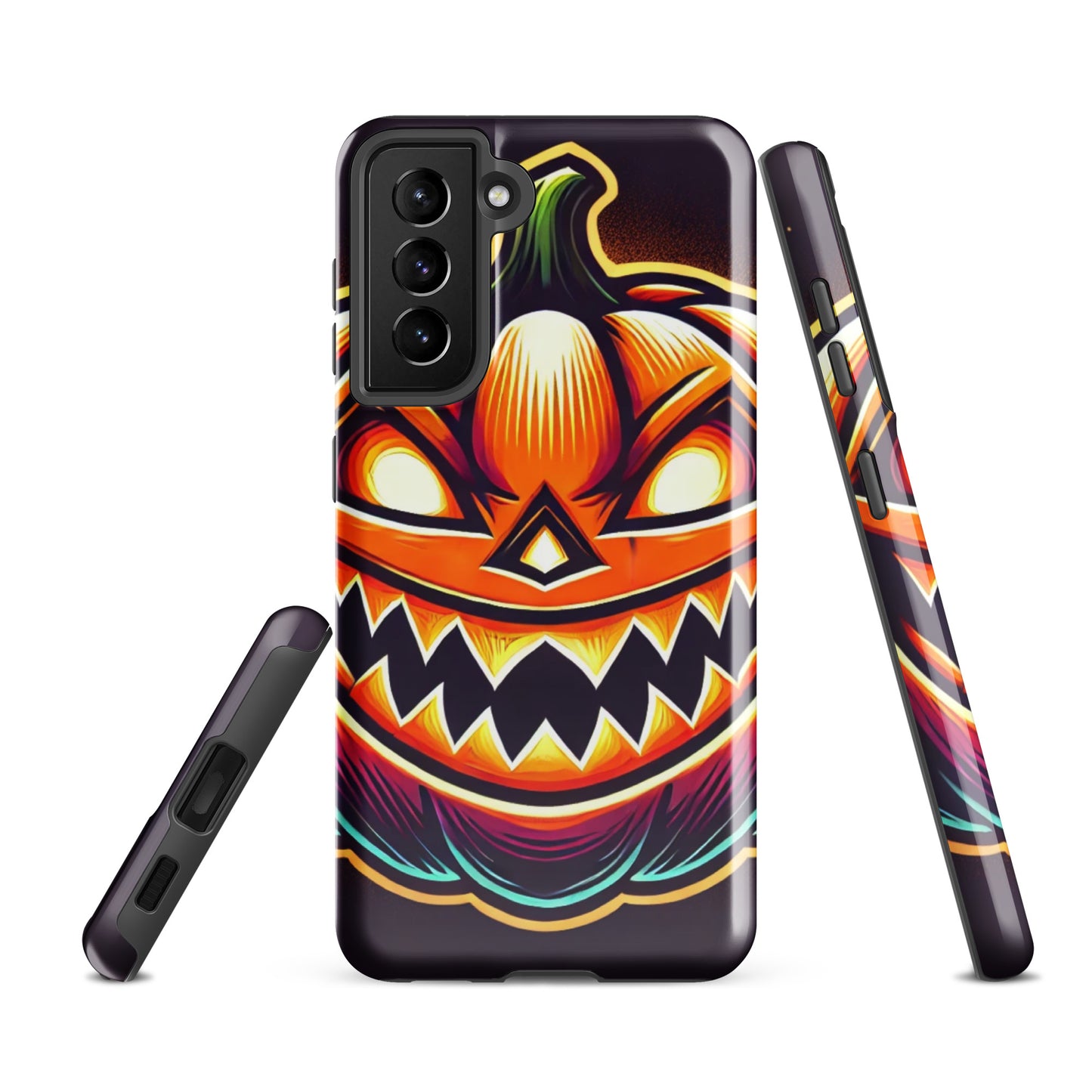 Funda dura Samsung® HALLOWEEN calabaza