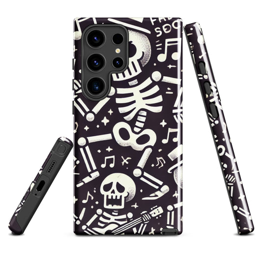 Funda dura Samsung® HALLOWEEN esqueletos