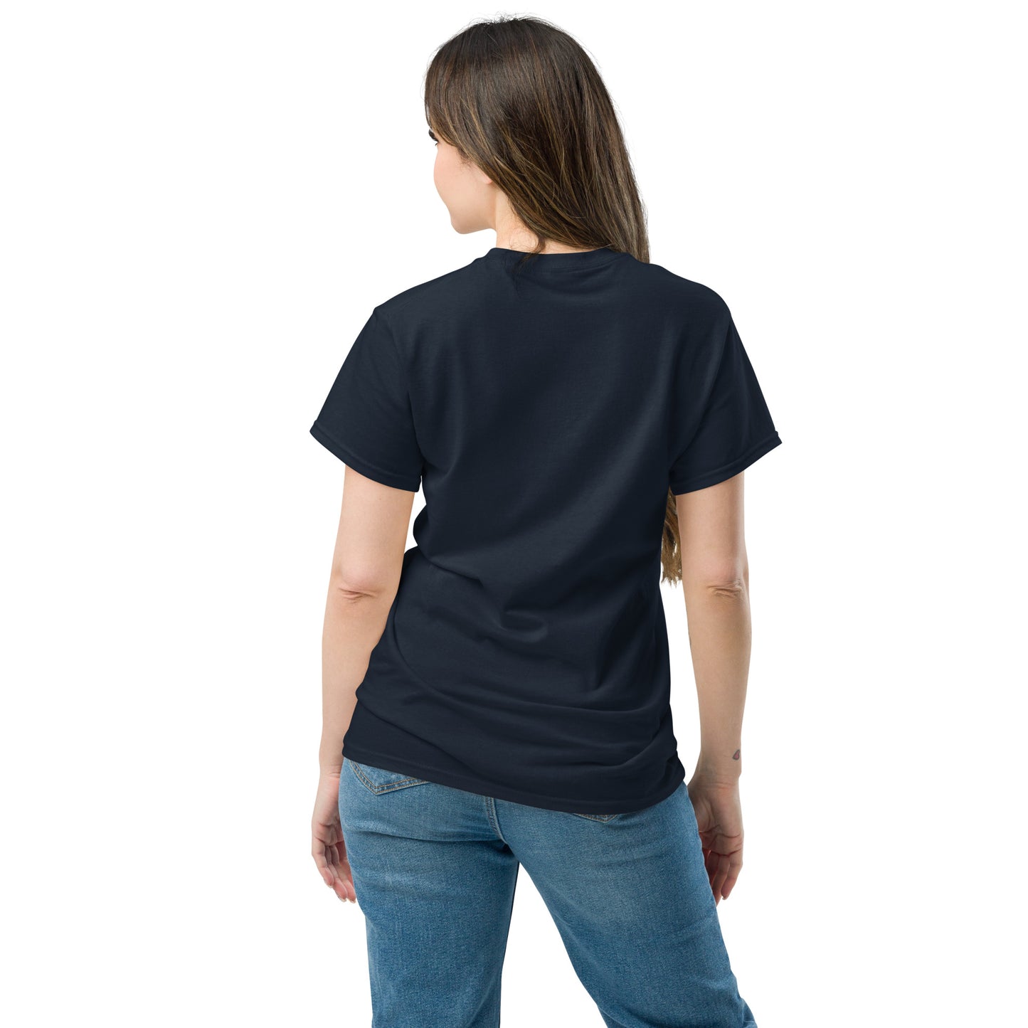 T-shirt classique unisexe noir symbole OM