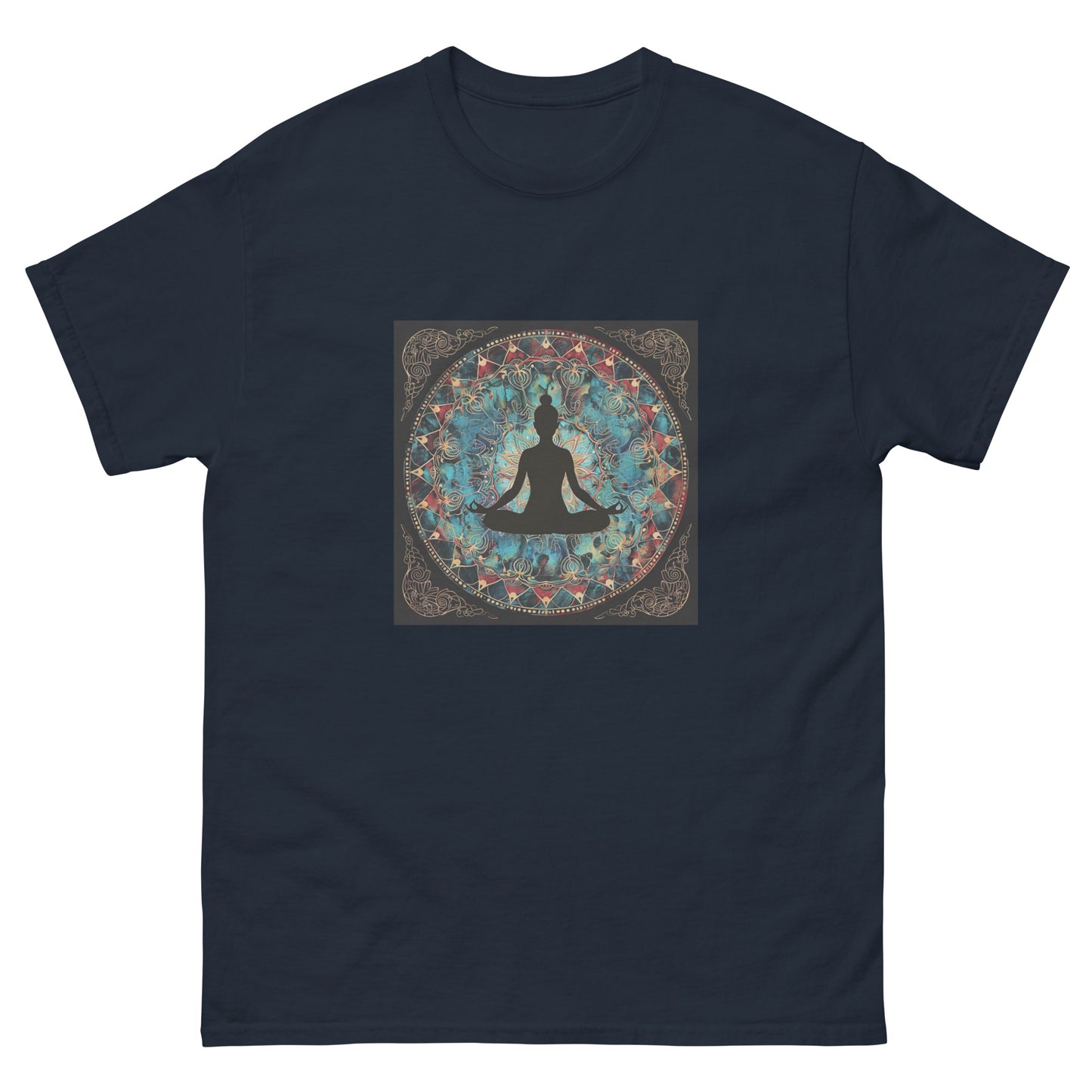 Camiseta clásica unisex meditación