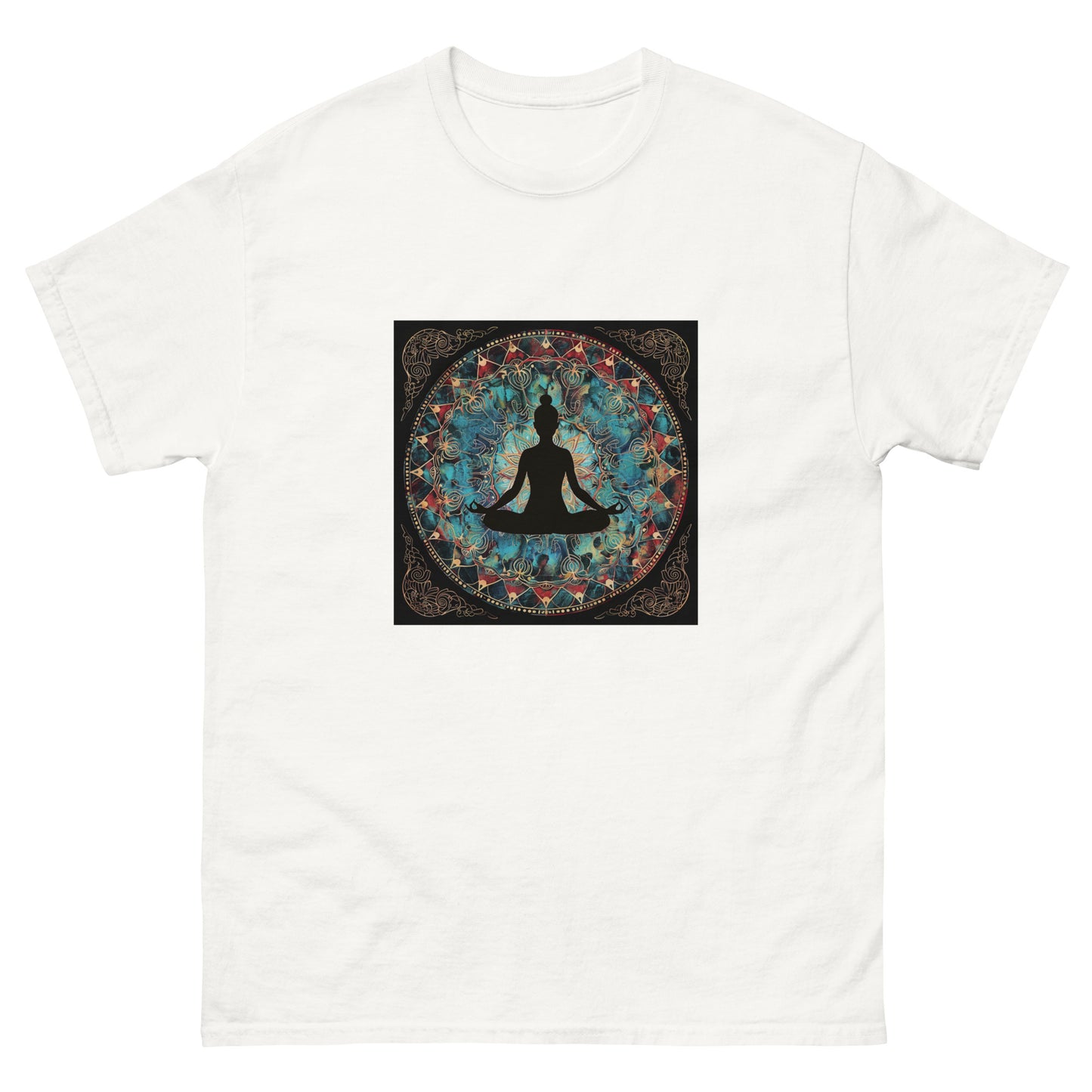 Camiseta clásica unisex meditación