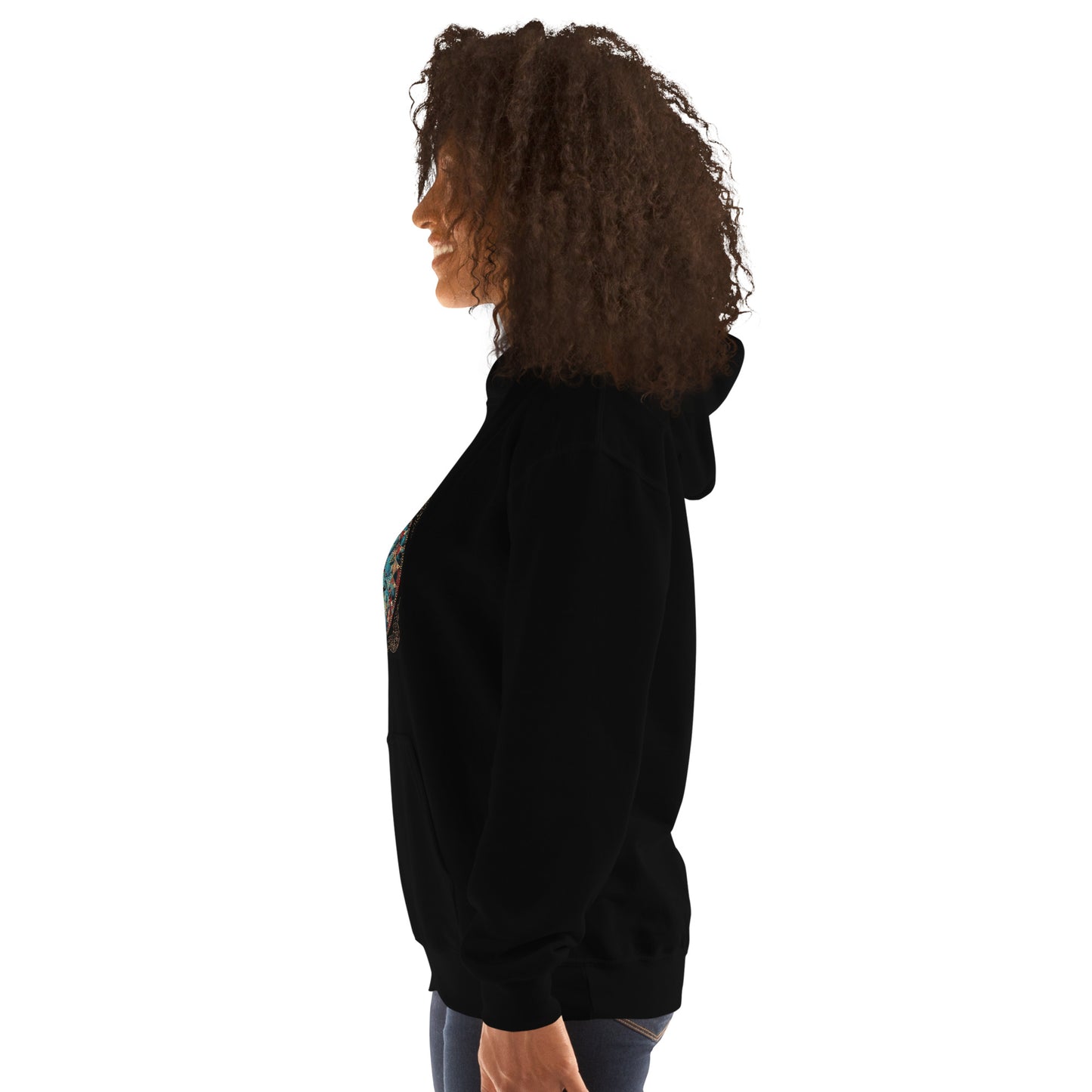 Sudadera con capucha unisex meditación