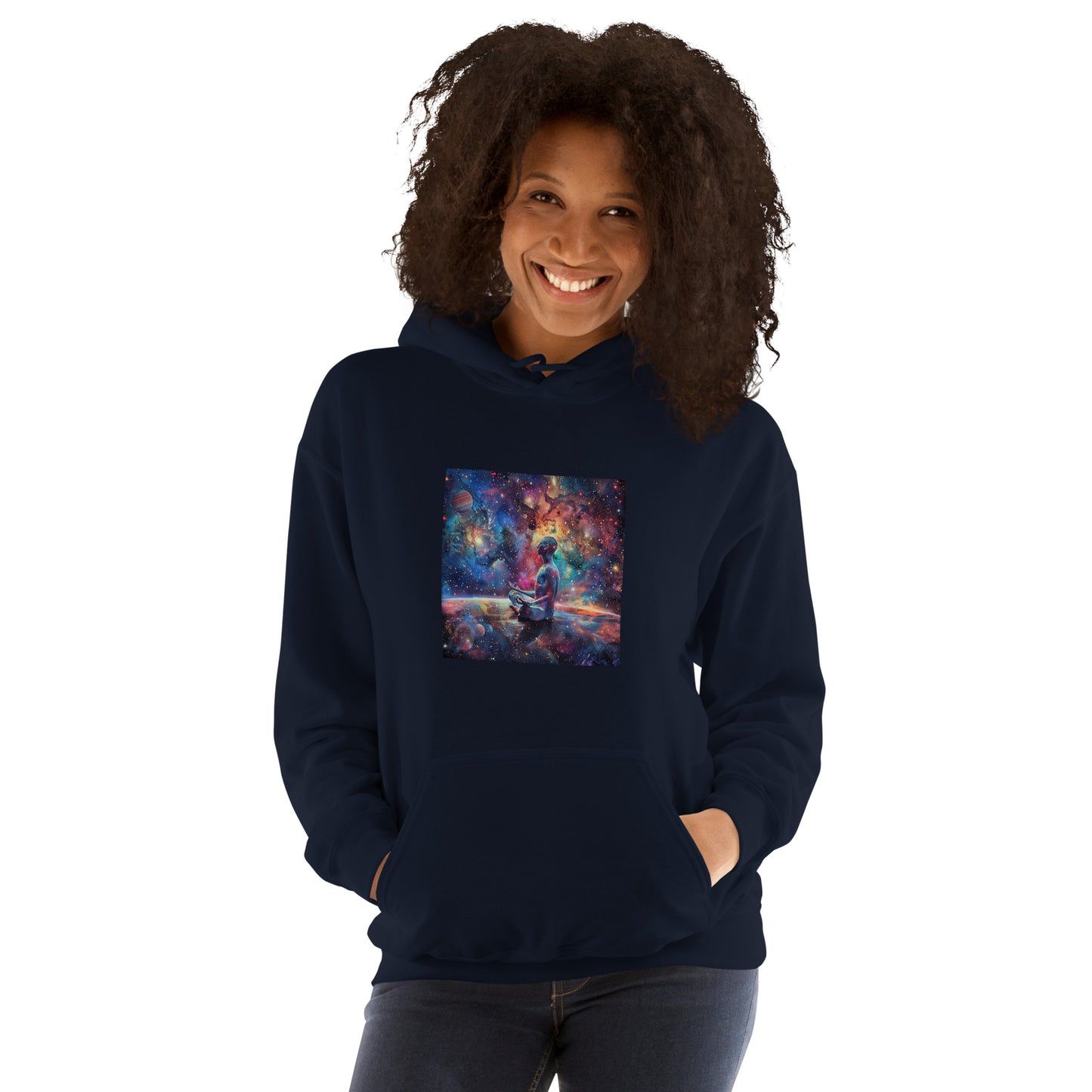 Cosmos Meditation Unisex Hoodie