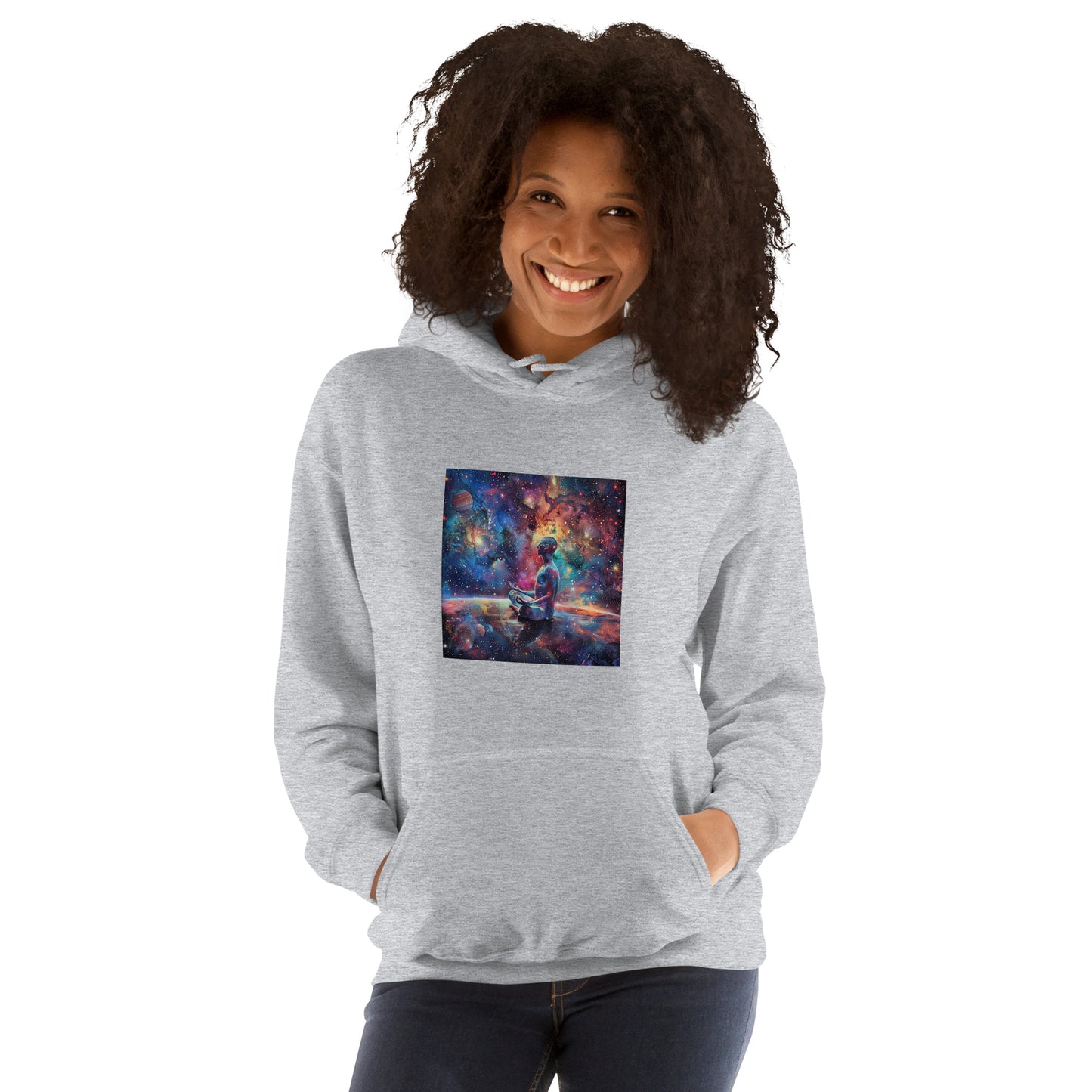 Cosmos Meditation Unisex Hoodie