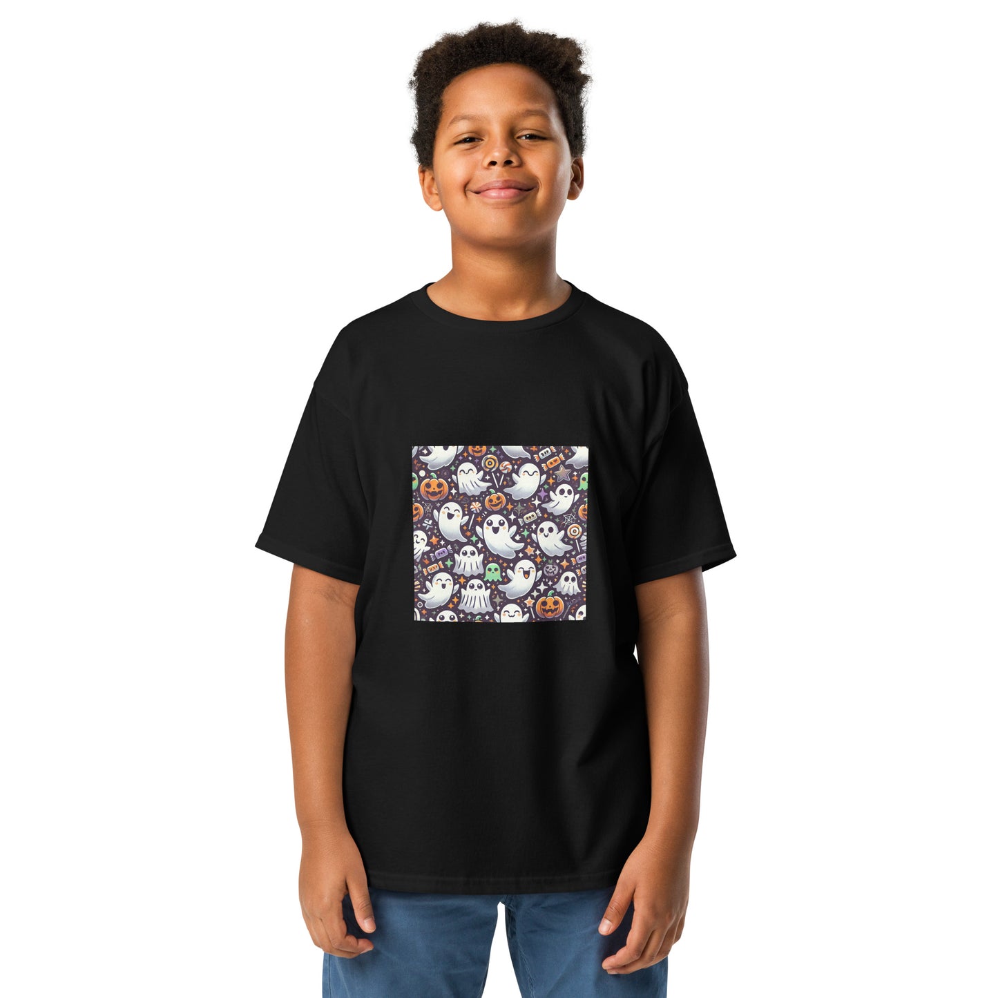 Camiseta unisex niños HALLOWEEN fantasmas