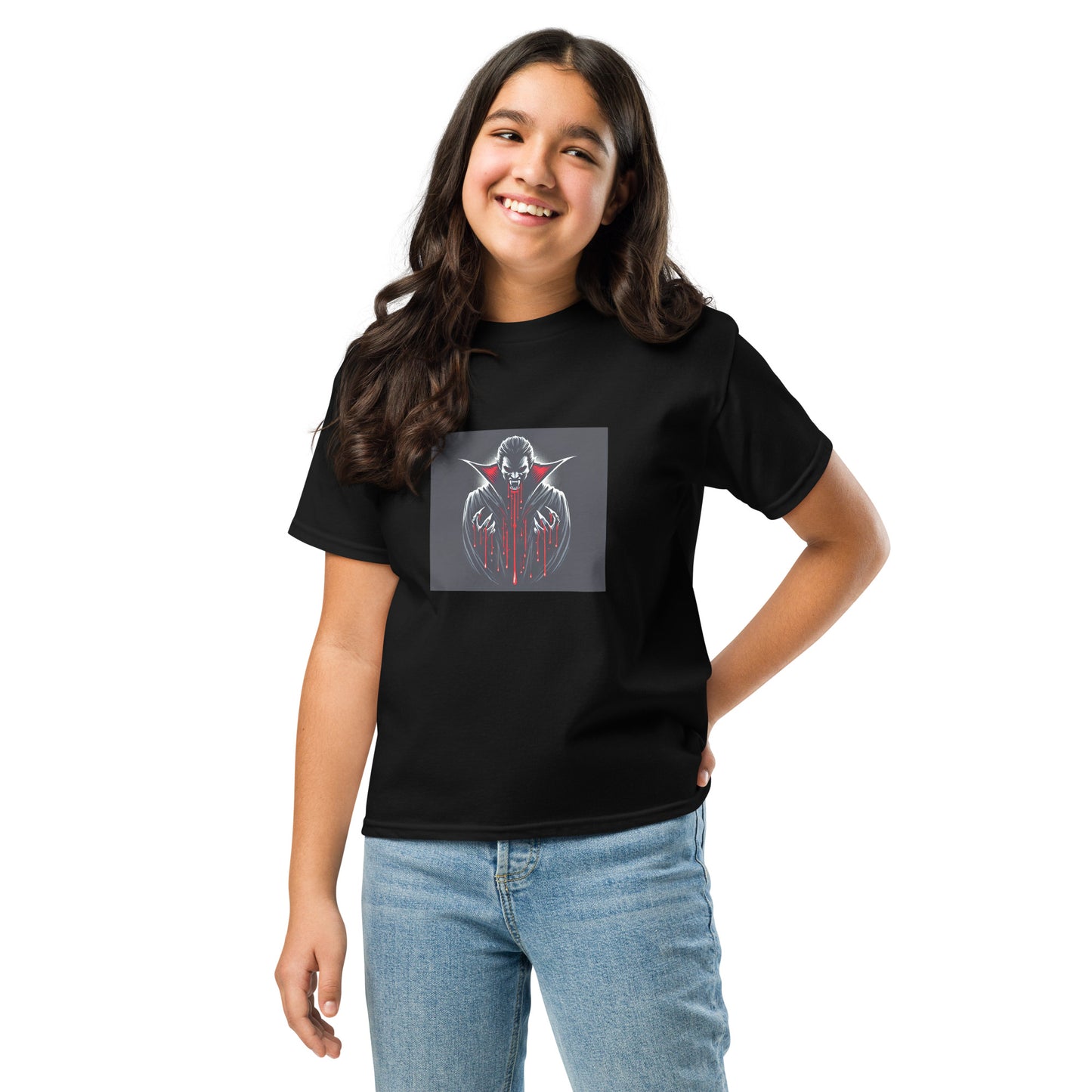 Camiseta unisex niños HALLOWEEN vampiro