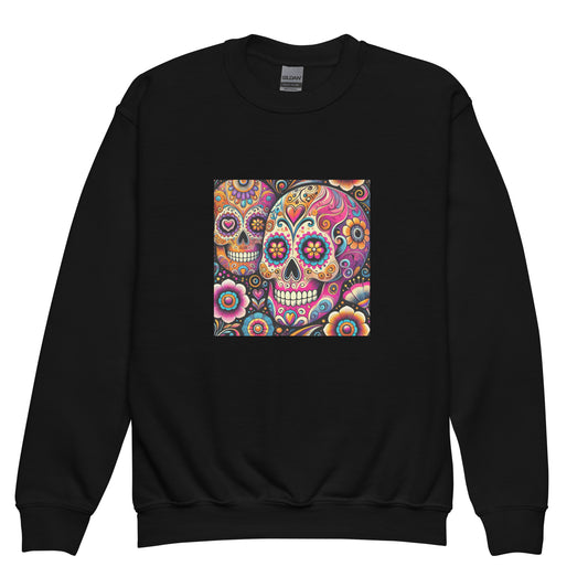 Unisex children's sweatshirt HALLOWEEN DAY OF THE DEAD