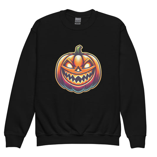 Unisex kids sweatshirt HALLOWEEN pumpkin