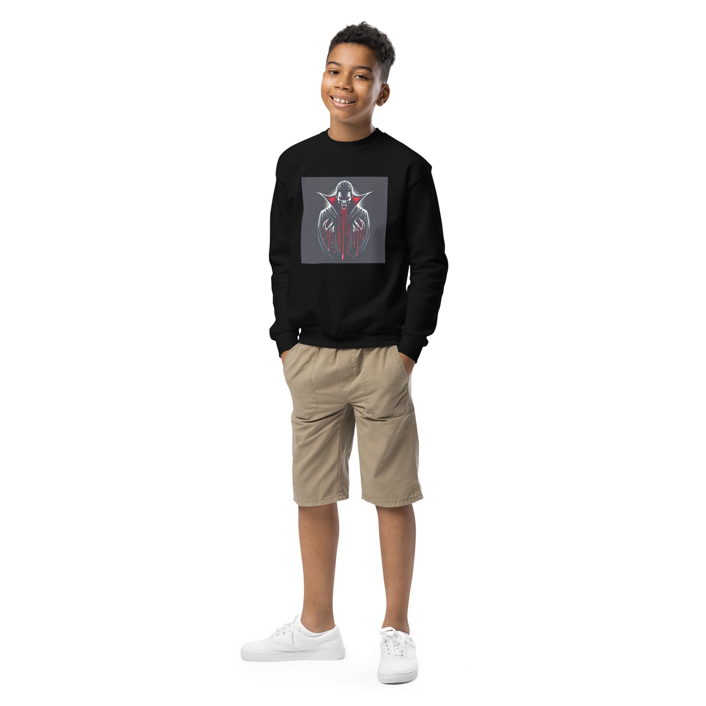 Sweat unisexe enfant HALLOWEEN vampire